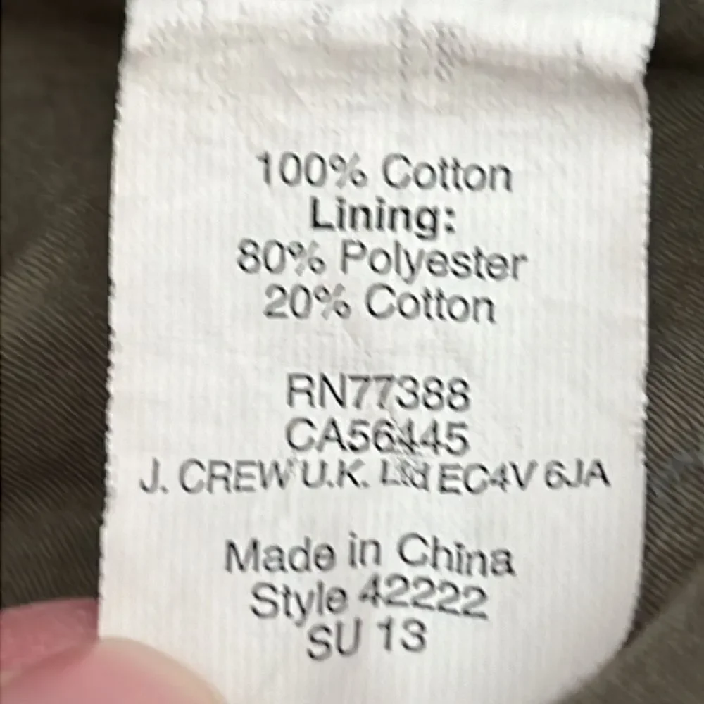 J. Crew crew jacket